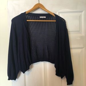 Navy bolero